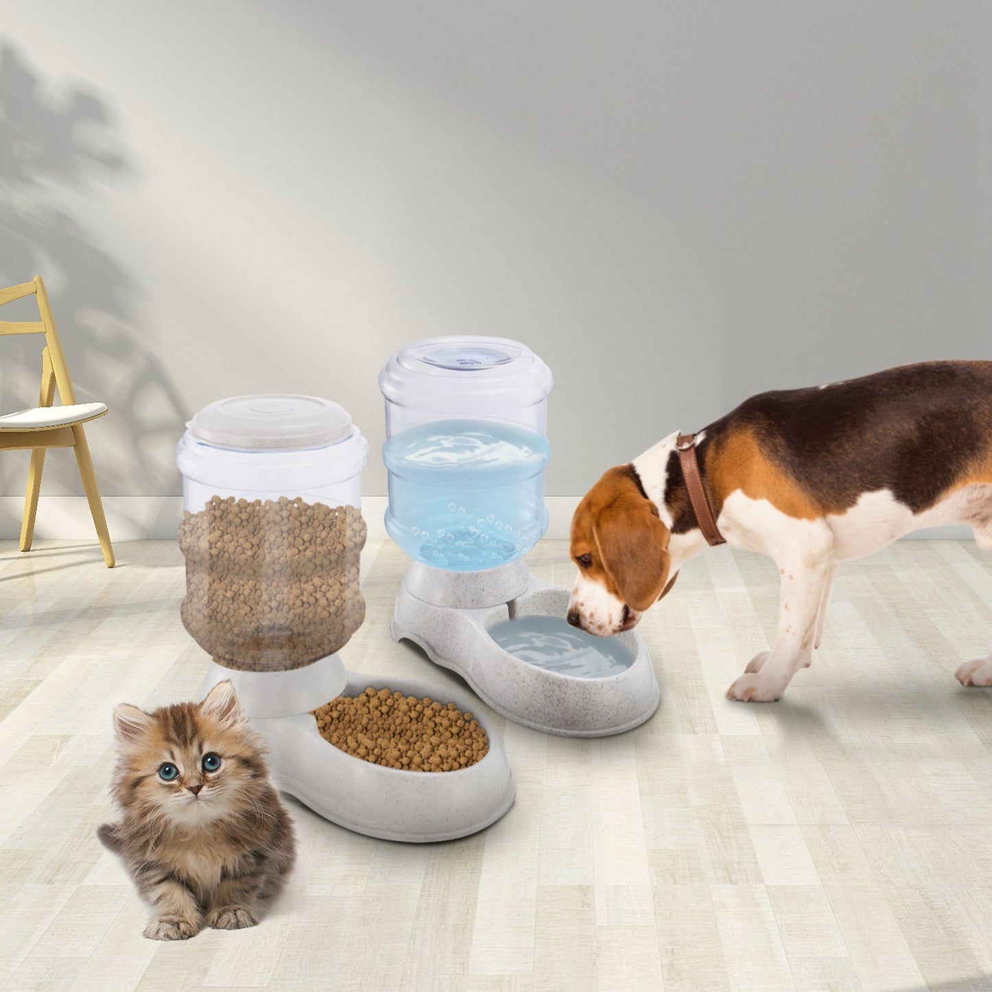 Dispensador automático de agua para mascotas