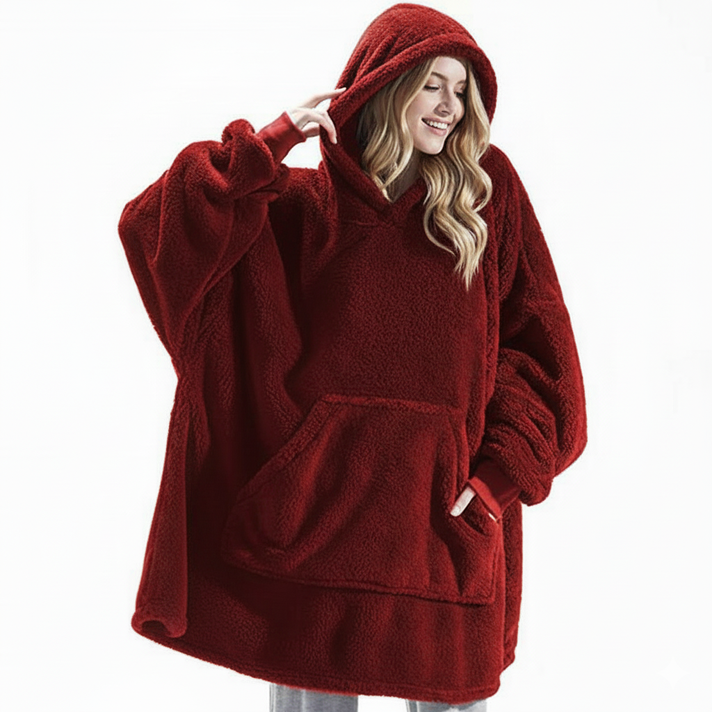 Oversized Hoodie Blanket