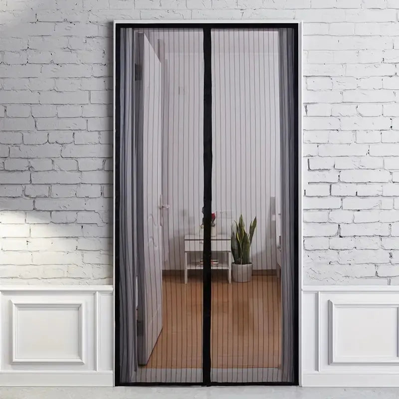 Magnetic Soft Mesh Door Curtain