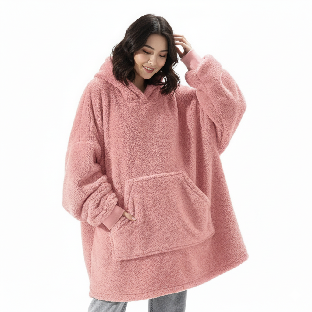 Oversized Hoodie Blanket