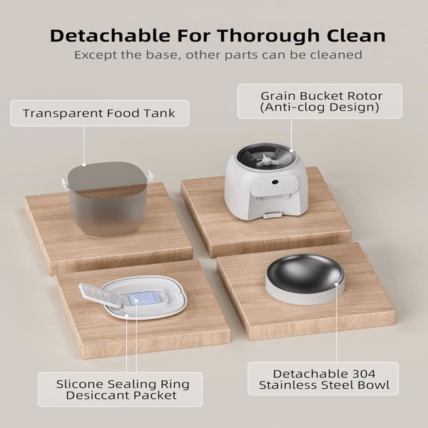 AI-Based Cat Feeder With 1080P HD Camera