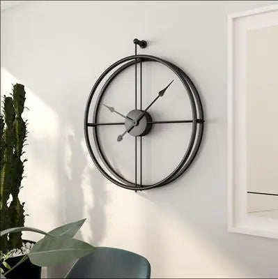 Nordic Iron Wall Clock