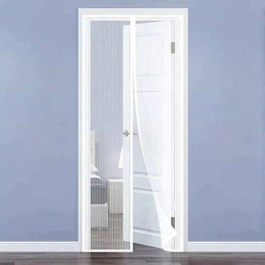 Magnetic Soft Mesh Door Curtain