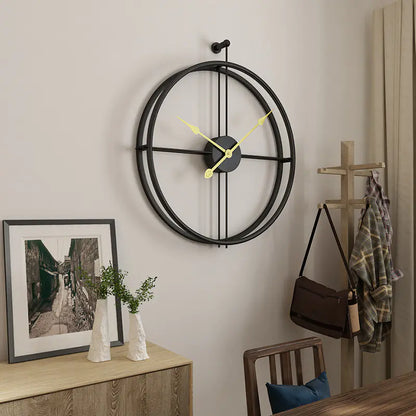 Nordic Iron Wall Clock
