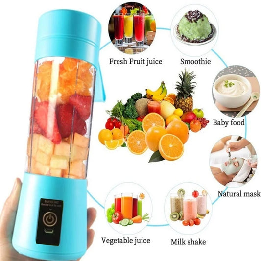 Portable 6-Blade Mini Blender