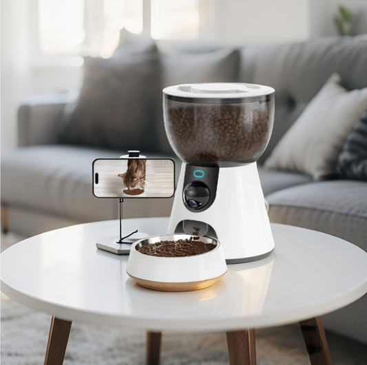 Automatic Cat Feeder With Camera