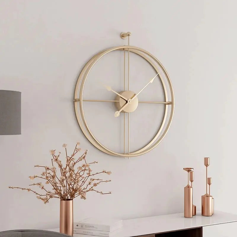 Nordic Iron Wall Clock