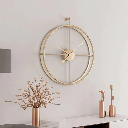 Nordic Iron Wall Clock