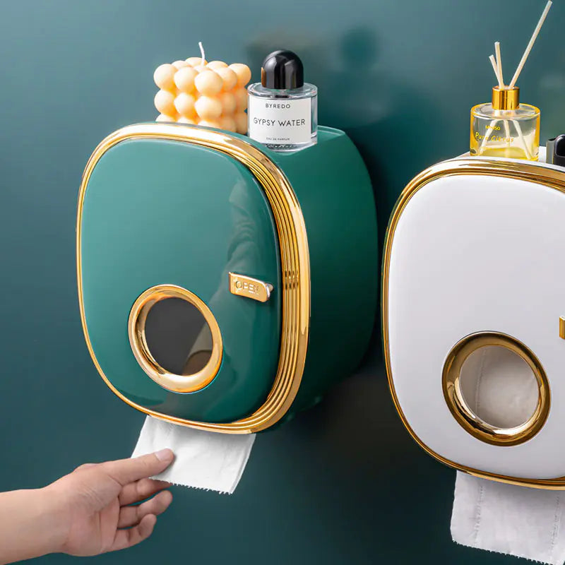 Wall-Mounted Tissue Box