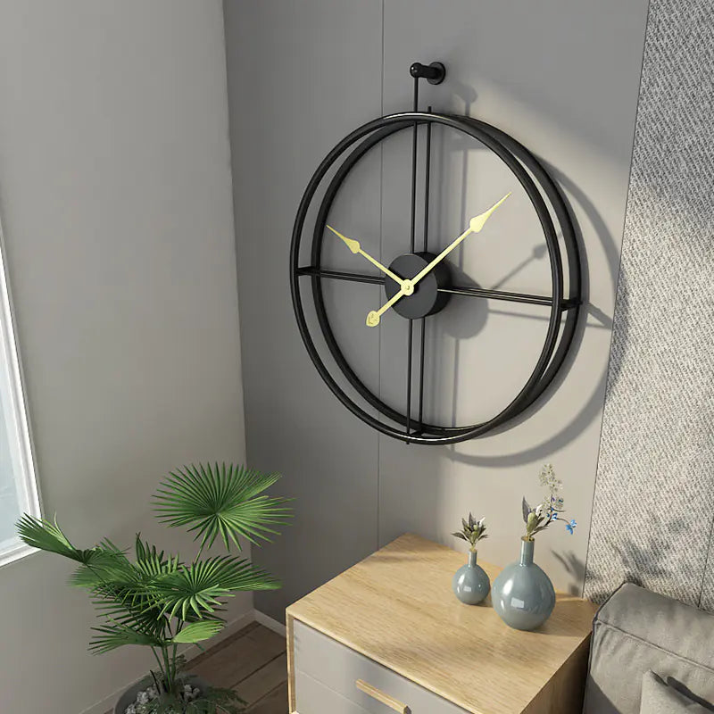 Nordic Iron Wall Clock